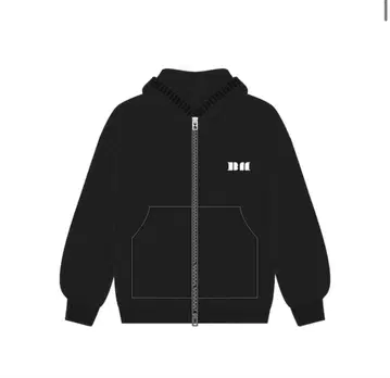 BABYMONSTER 지퍼 후디 BLACK L 사이즈