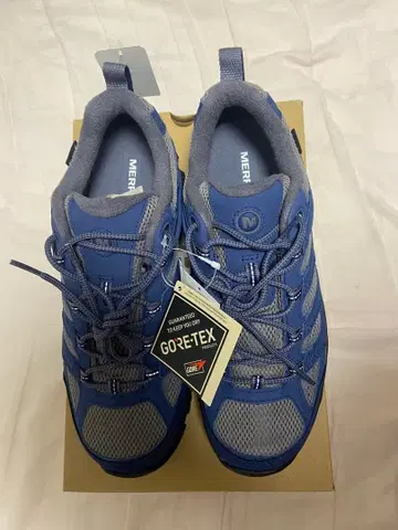 즉시 구매 MERRELL GORE-TEX 아웃도어 신발 블루
