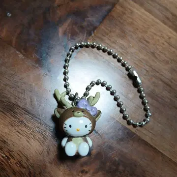 HELLO KITTY 루돌프 키링 2006년산 지역 한정 키티