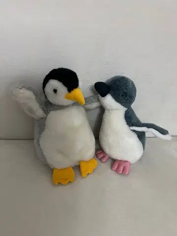 펭귄 봉제 인형 2개 세트