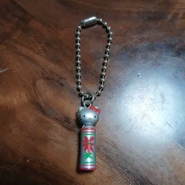 HELLO KITTY 키링 코케시 미야기현 실버 레어