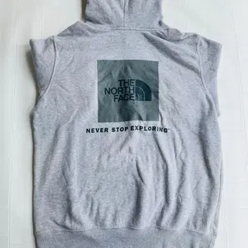 THE NORTH FACE 그레이 후드티