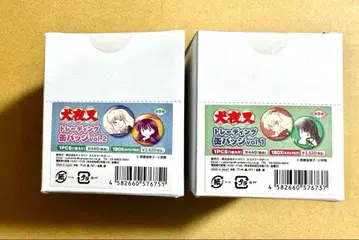 이누야샤 트레이딩 캔뱃지 vol.1 vol.2 2BOX