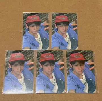 한진 럭키드로우 트레이딩 카드 5장 MusicKorea 한국 TWS