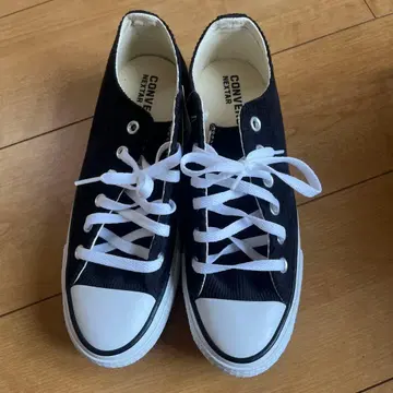 CONVERSE 블랙 스니커즈 25.0cm
