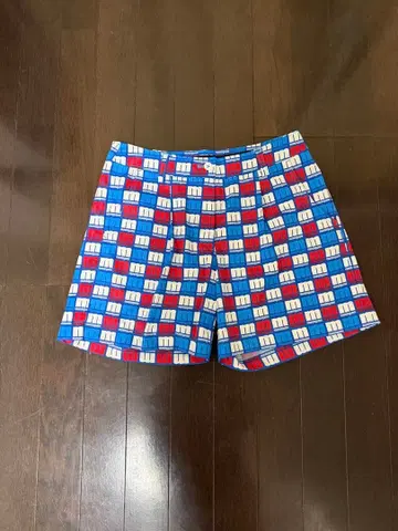 munsingwear 체크 무늬 팬츠 사이즈 7 골프 여성용 팬츠