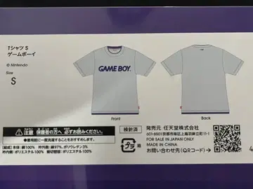 Nintendo Museum GAME BOY 티셔츠 S 사이즈