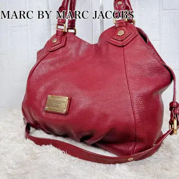 양품 MARC BY MARC JACOBS 2WAY 가죽백 A4 수납 가능