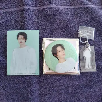 세븐틴 YAKUSOKU 캔뱃지 미니 클리어 파일 가챠 준