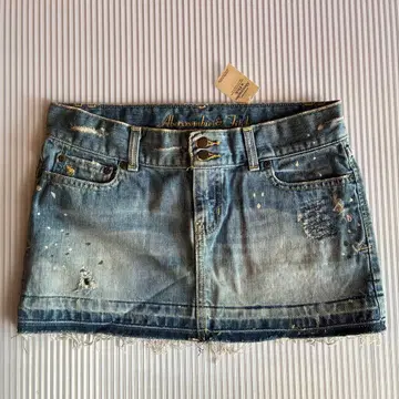 Abercrombie & Fitch 데님 미니 스커트
