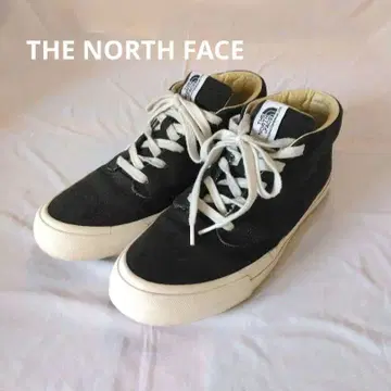 THE NORTH FACE 블랙 하이컷 스니커즈 vibram 26cm
