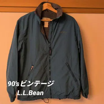 올드 L.L.Bean 필기체 90년대 웜업 자켓
