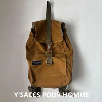 귀중 Y'SACCS POUR HOMME 요지 야마모토 백팩 90s