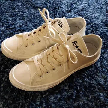 CONVERSE ALL STAR 베이지 로우컷 스니커즈