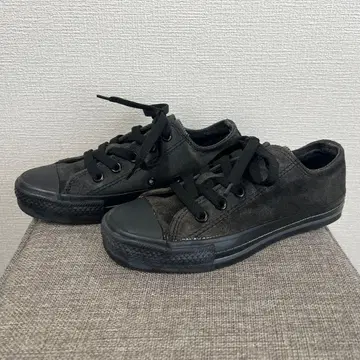 90s USA제 올스타 OX 22.0cm 스웨이드 블랙