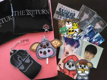 2PM ' THE RETURN ' 미니 부채 찬성 & 닉쿤
