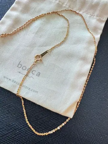 bocca 목걸이 k10 YG 10k