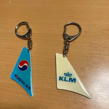 Korean Air & KLM 아크릴 키링 세트