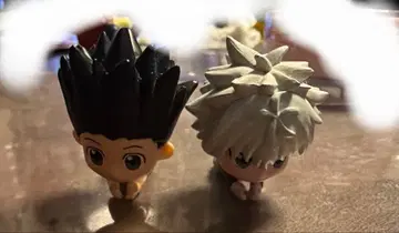 HUNTER x HUNTER 허그 코트 키루아 곤 세트 캡슐 토이