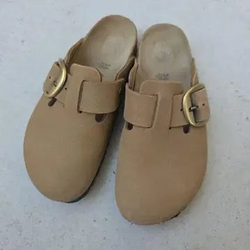 BIRKENSTOCK 보스턴 빅버클 베이지 36 23cm