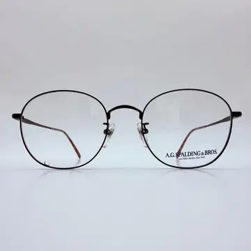 빈티지 A.G.SPALDING & BROS 안경 프레임 블랙 일본제