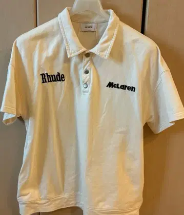 Rhude 피케 셔츠 맥라렌