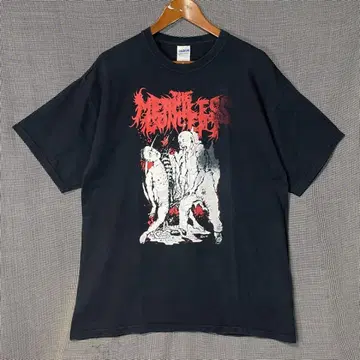 초레어 THE MERCILESS CONCEPT 밴드 티셔츠 데스메탈
