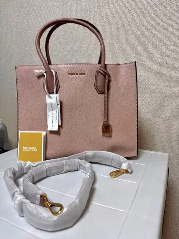 MICHAEL KORS 핑크 토트백 택 포함 새상품