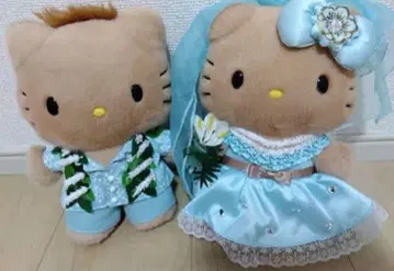 카할라 호텔 헬로키티 웨딩 봉제 인형 산리오 선번 키티