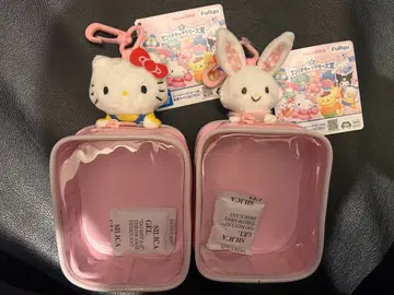 키티 위시미멜 봉제 인형 포함 파우치 산리오