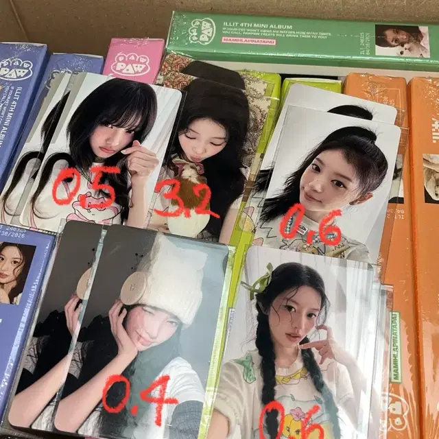 아일릿 잇츠미 뮤플 럭드 럭키드로우 포카 포토카드 판매 기니 원희