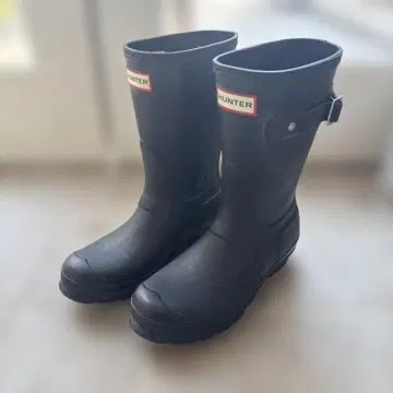 HUNTER 블랙 장화
