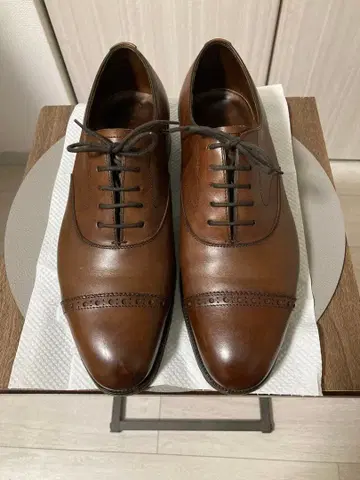 EDWARD GREEN 브라운 드레스 슈즈 8.5