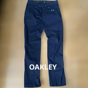 OAKLEY 골프 팬츠 네이비 (블랙 계열) 사이즈 30 남성용 스트레치