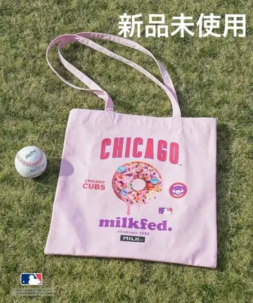 미사용 새상품 MILKFED. MLB 토트백 cubs 메이저리그