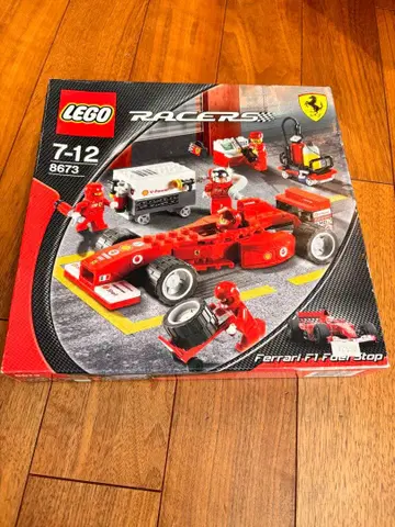 초레어 단종 LEGO RACERS Ferrari F1 Fuel Stop