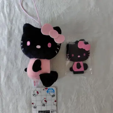 HELLO KITTY 미러 컬렉션 50+1 마스코트 핑크 블랙