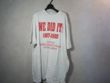 90s Hanes USA제 WE DID IT 티셔츠
