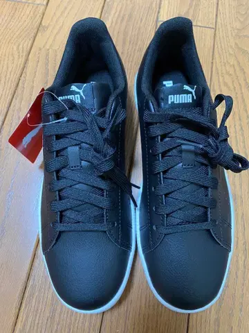 PUMA 블랙 스니커즈