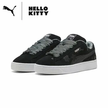 택 포함 새상품 PUMA SUDE XL HELLO KITTY 블랙
