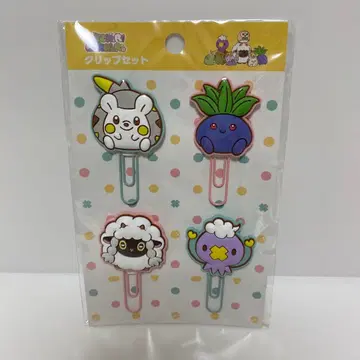말랑말랑 동글동글 클립 세트 울머기 찌리리공 이상해씨 파르셀