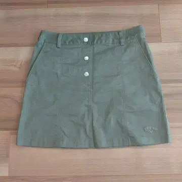 Callaway 골프 여성용 스커트 카키 M 사이즈