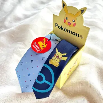 새상품 박스 포함 pokemon 넥타이 피카츄