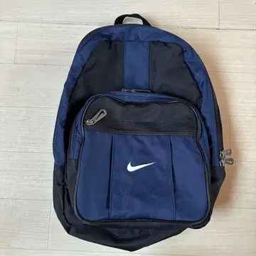 [레어] 90s NIKE 백팩 Y2K 네이비 네이비블랙 백팩 빈티지