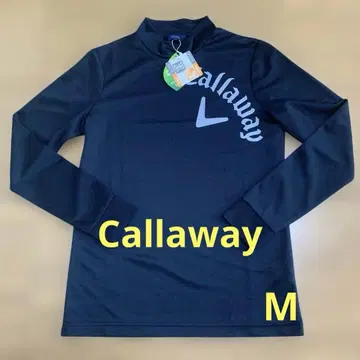 [ 미사용 새상품 ] Callaway 긴팔 모크넥 셔츠 UPF50 M