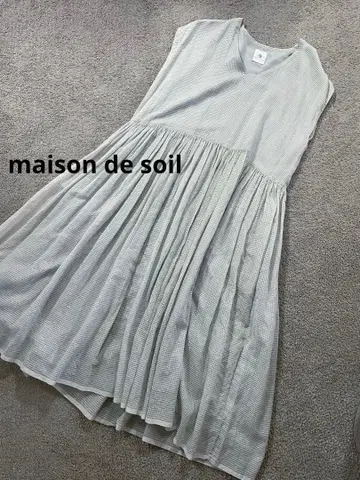 maison de soil 메종드소일 원피스 개더