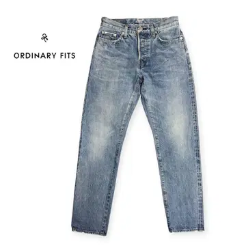 Ordinary fits 3년 워시 5 포켓 스탠다드 데님