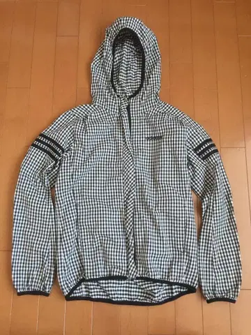 아디다스 adidas 얼티밋365 깅엄 체크 후드티