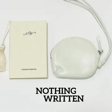 NOTHING WRITTEN 나싱 리튼 미니 파우치 코인 퍼스 참