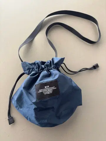 BAGSINPROGRESS 복조리 숄더백 네이비